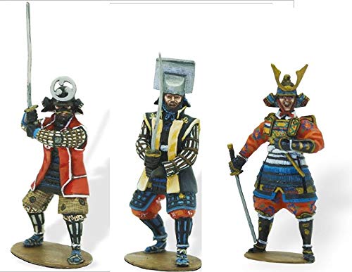 Triciclo Editores SL Juego de 3 Soldados De Plomo Samurai 1:31 - SAM103 Triciclo Editores SL Juego de 3 Soldados De Plomo Samurai 1:31 - SAM103