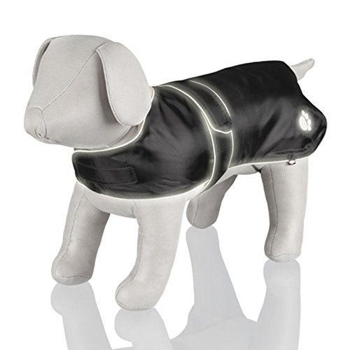 TRIXIE Capa Orléans, XS, 25 cm, Reflectante, Negro, Perro TRIXIE Capa Orléans, XS, 25 cm, Reflectante, Negro, Perro
