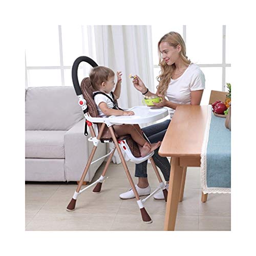 Trona Multifuncional 2 En 1 Para Niños Silla De Comedor Para Niños Silla Alta Portátil Comedor Ajustable Con Mesa De Juego Plegable Más Cinturón De Seguridad De Algodón De Cinco Puntos Y Fácil De Guar