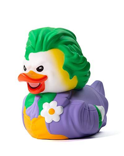 TUBBZ DC Comics Joker Figurilla de Pato de Goma Coleccionable - Mercancía DC Comics Oficial - Edición Limitada Coleccionistas Regalo Vinilo - 1 de 4 para coleccionar