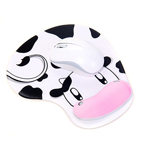TUKA Mouse pad Alfombrilla de ratón con el cojín de muñeca de gel, Alfombrilla de ratón con gel, mouse pad gel, vaca lechera, TKC5100 dairycow TUKA Mouse pad Alfombrilla de ratón con el cojín de muñeca de gel, Alfombrilla de ratón con gel, mouse pad gel, vaca lechera, TKC5100 dairycow