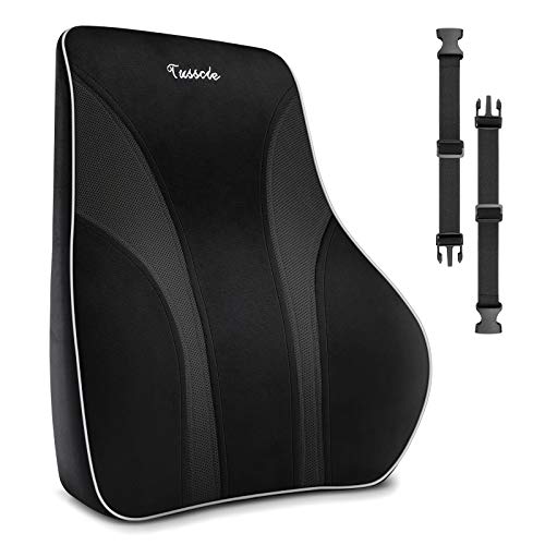 Tusscle Cojín Lumbar Silla Oficina Respaldo,Lumbar Coche con Esponja Memoria,Apoye Cómodamente La Espalda para Liberar estrés (9 * 40 * 14) Tusscle Cojín Lumbar Silla Oficina Respaldo,Lumbar Coche con Esponja Memoria,Apoye Cómodamente La Espalda para Liberar estrés (9 * 40 * 14)