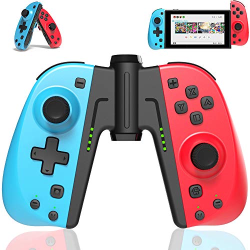 TUTUO Mando Switch para Nintendo Switch, Bluetooth Wireless Controller Gamepad Joystick Controlador De Reemplazo Izquierdo Y Derecho para Joy con TUTUO Mando Switch para Nintendo Switch, Bluetooth Wireless Controller Gamepad Joystick Controlador De Reemplazo Izquierdo Y Derecho para Joy con