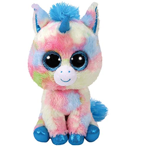 TY- Beanie Boo's Blitz, unicornio, Color azul, 15 cm (United Labels Ibérica 36877TY) , color/modelo surtido