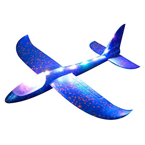 TYTOGE Airplane Toy, Throwing Foam Plane, Aeroplane Gliders Flying Aircraft Model Toy Gifts for Kids