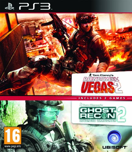Ubisoft Double Pack - Rainbow Six Vegas 2 and Ghost Recon Advanced Warfighter 2 - Legacy Edition (PS3) [Importación inglesa]