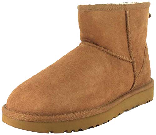 UGG Female Classic Mini II Classic Boot, Chestnut, 6 (UK)