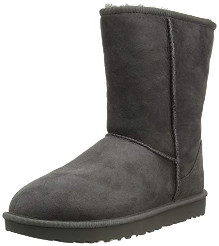 UGG Female Classic Short II Classic Boot, Grey, 3 (UK)