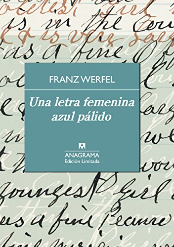 Una letra femenina azul pálido (Edición Limitada nº 18) Una letra femenina azul pálido (Edición Limitada nº 18)
