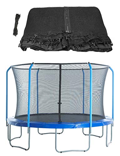 Upper Bounce Red De Cama Elastica Seguridad De Repuesto para Trampolín Protector Cama Elastica Redonda 3.05 m con Anillo Superior - 4 Postes Curvos (Postes No Incluidos) Upper Bounce Red De Cama Elastica Seguridad De Repuesto para Trampolín Protector Cama Elastica Redonda 3.05 m con Anillo Superior - 4 Postes Curvos (Postes No Incluidos)
