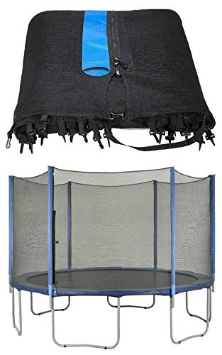 Upper Bounce - Red de Seguridad de Repuesto Modelo Borde Esterior para Trampolín Cama Elástica Redonda 1.8 m - 6 Postes Rectos (Postes no incluidos) Upper Bounce - Red de Seguridad de Repuesto Modelo Borde Esterior para Trampolín Cama Elástica Redonda 1.8 m - 6 Postes Rectos (Postes no incluidos)