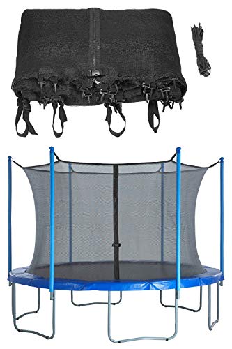 Upper Bounce - Red de Seguridad de Repuesto Modelo Borde Interior para Trampolín Cama Elástica Redonda 3.66 m - 6 Postes o 3 Arcos (Postes no incluidos) Upper Bounce - Red de Seguridad de Repuesto Modelo Borde Interior para Trampolín Cama Elástica Redonda 3.66 m - 6 Postes o 3 Arcos (Postes no incluidos)