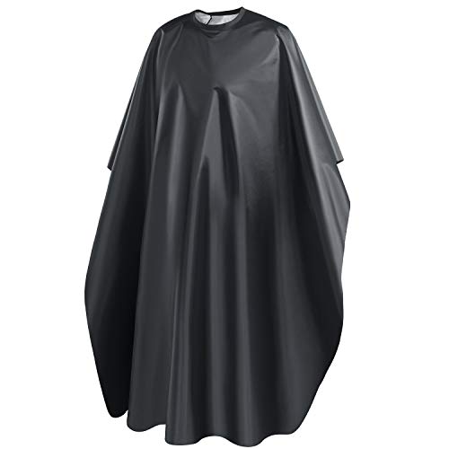 URAQT Capas para Peluqueria, Capa de Barbero Profesional con Velcro, Capas de Corte Peluqueria Impermeable de Cuerpo Entero para Peinado, Cortes y Colores URAQT Capas para Peluqueria, Capa de Barbero Profesional con Velcro, Capas de Corte Peluqueria Impermeable de Cuerpo Entero para Peinado, Cortes y Colores