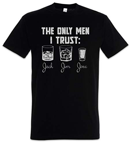 Urban Backwoods The Only Men I Trust Camiseta De Hombre T-Shirt Negro Talla XL