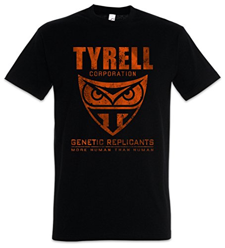 Urban Backwoods Tyrell Corporation Camiseta De Hombre T-Shirt Negro Talla L