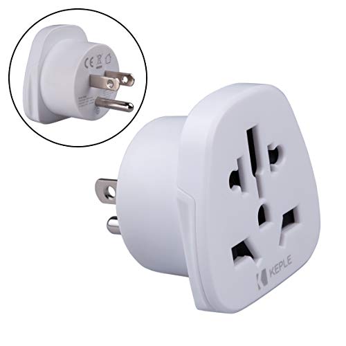 US USA, Japan Japón Adapter Plug Viaje Tipo B to a UK Inglés, Australia, EU Europe European, China, Spain, Swiss, Japan, Canada to American Adaptador Universal Adaptor Enchufe Internacional 3 Pin