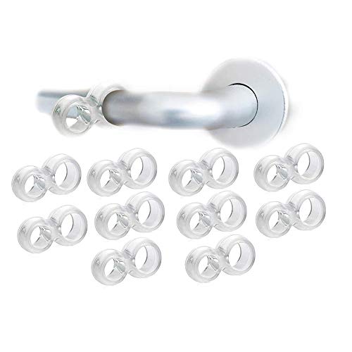 VABNEER PVC Topes de Puerta Silicona 10 Pack Manija de la puerta de parachoques Topes de Puerta Silicona Flexiblepara Proteger la Integridad de Paredes&Muebles (Transparente) VABNEER PVC Topes de Puerta Silicona 10 Pack Manija de la puerta de parachoques Topes de Puerta Silicona Flexiblepara Proteger la Integridad de Paredes&Muebles (Transparente)