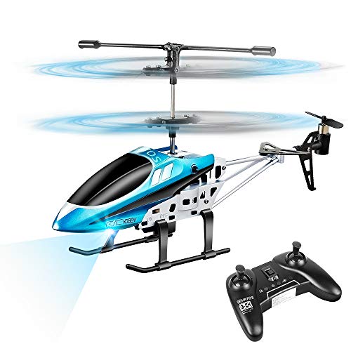 VATOS YD-927 Helicóptero teledirigido con Mando a Distancia para Interiores y Exteriores, 3 Canales, 2,4 GHz, luz LED, giroscopio, función de Flotador VATOS YD-927 Helicóptero teledirigido con Mando a Distancia para Interiores y Exteriores, 3 Canales, 2,4 GHz, luz LED, giroscopio, función de Flotador