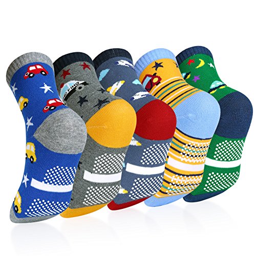 VBIGER 5 pares Niños Calcetines de Invierno Algodón Caliente Antideslizantes Calcetines 6-8 Años VBIGER 5 pares Niños Calcetines de Invierno Algodón Caliente Antideslizantes Calcetines 6-8 Años