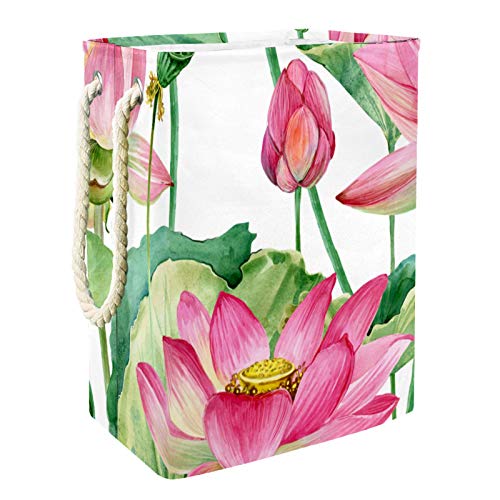 VFSS Cesta para la colada, cesta para la colada con asas, impermeable, cuadrada, cesta organizadora para el hogar VFSS Cesta para la colada, cesta para la colada con asas, impermeable, cuadrada, cesta organizadora para el hogar