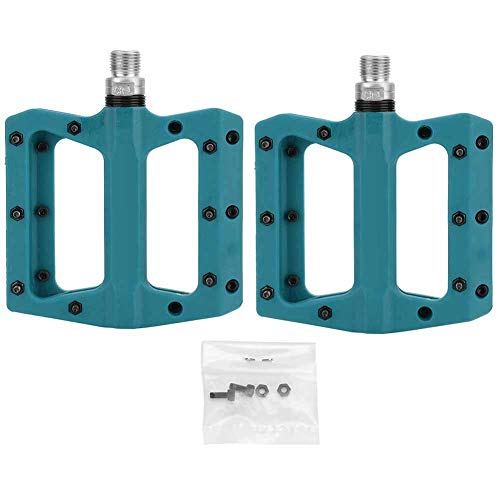 VGEBY Pedales de rodamiento de Bicicleta Accesorio de Plataforma de Pedal de Ciclismo de Nylon Ligero(Azul) VGEBY Pedales de rodamiento de Bicicleta Accesorio de Plataforma de Pedal de Ciclismo de Nylon Ligero(Azul)