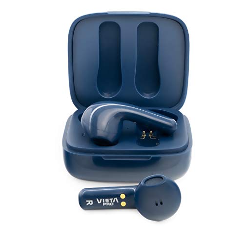 Vieta Pro It - Auriculares inalámbricos (Bluetooth 5.0, True Wireless, micrófono, Touch Control y Voice Assistant) Color Azul, Talla Única Vieta Pro It - Auriculares inalámbricos (Bluetooth 5.0, True Wireless, micrófono, Touch Control y Voice Assistant) Color Azul, Talla Única