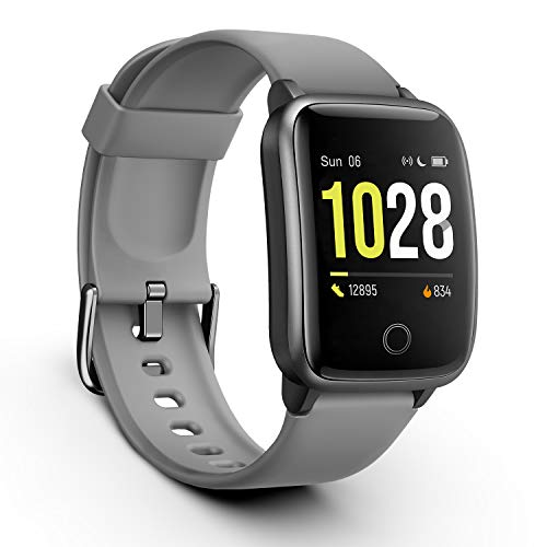 Vigorun Smartwatch Reloj Inteligente Hombre Mujer, Pantalla Táctil Completa Relojes Deportivos, Monitor Ritmo Cardíaco y Sueño, Podómetro, Impermeable Pulsera Actividad Inteligente Android Vigorun Smartwatch Reloj Inteligente Hombre Mujer, Pantalla Táctil Completa Relojes Deportivos, Monitor Ritmo Cardíaco y Sueño, Podómetro, Impermeable Pulsera Actividad Inteligente Android