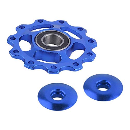 VOANZO 2 Pares de Bicicletas Bicicleta de montaña Rueda de guía Dial Trasero Cojinete Ánodo CNC Piñón 11 Rueda Dentada Volante Accesorios de Bicicleta (Azul) VOANZO 2 Pares de Bicicletas Bicicleta de montaña Rueda de guía Dial Trasero Cojinete Ánodo CNC Piñón 11 Rueda Dentada Volante Accesorios de Bicicleta (Azul)