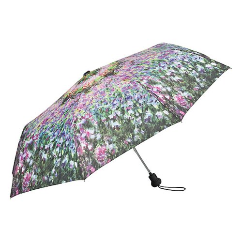 VON LILIENFELD Paraguas Bolsillo Plegable Ligero Estable Apertura Automático Compacto Floral Arte Claude Monet: El jardín VON LILIENFELD Paraguas Bolsillo Plegable Ligero Estable Apertura Automático Compacto Floral Arte Claude Monet: El jardín