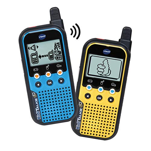 VTech KidiTalkie 6 en 1, Walkie Talkie, envía Mensajes y Juega con una conexión Segura, Mantener Las distancias al Hablar (3480-518567) VTech KidiTalkie 6 en 1, Walkie Talkie, envía Mensajes y Juega con una conexión Segura, Mantener Las distancias al Hablar (3480-518567)