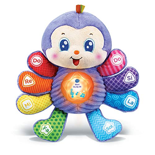 VTech – Mimi Do Ré Mi – Peluche Musical para bebé de 6 a 36 Meses – Versión FR