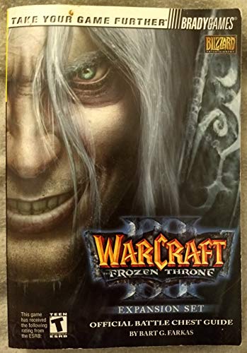 Warcraft III: The Frozen Throne Official Battle Chest Guide (Expansion Set) by Bart G. Farkas (2004) Paperback