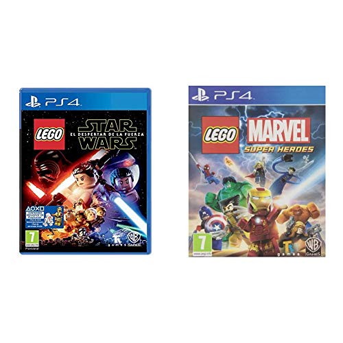 Warner Bros. Entertainment LEGO Star Wars: El Despertar De La Fuerza (Episodio 7) + Warner Bros Interactive Spain (VG) LEGO Marvel Super Heroes Edicion Estandar Warner Bros. Entertainment LEGO Star Wars: El Despertar De La Fuerza (Episodio 7) + Warner Bros Interactive Spain (VG) LEGO Marvel Super Heroes Edicion Estandar