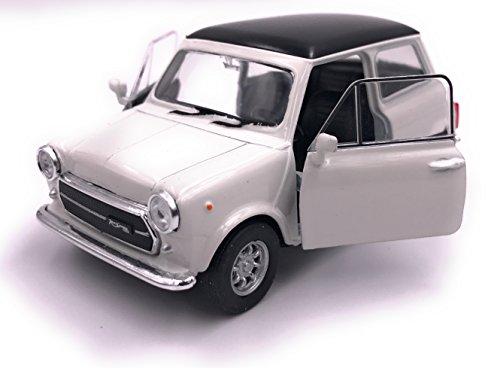 Welly Producto de Licencia de automóvil Mini Cooper 1300 Modelo 1: 34-1: 39 Blanco