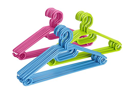 Wenko Percha Tipo Easy, Polipropileno, Multicolor, 10 uds, Unidades Wenko Percha Tipo Easy, Polipropileno, Multicolor, 10 uds, Unidades