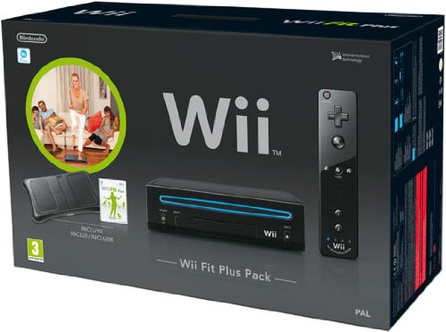Wii Fit Plus Pack Nero