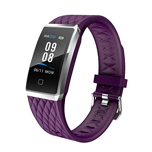 Willful Pulsera Actividad, Impermeable IP68 Pulsera Inteligente con Pulsómetro, Reloj Inteligente para Deporte, Podómetro, Pulsera Deporte para Android y iOS Teléfono móvil para Hombres Mujeres