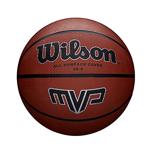 Wilson MVP Balón, Hombre, Naranja/Negro, 7