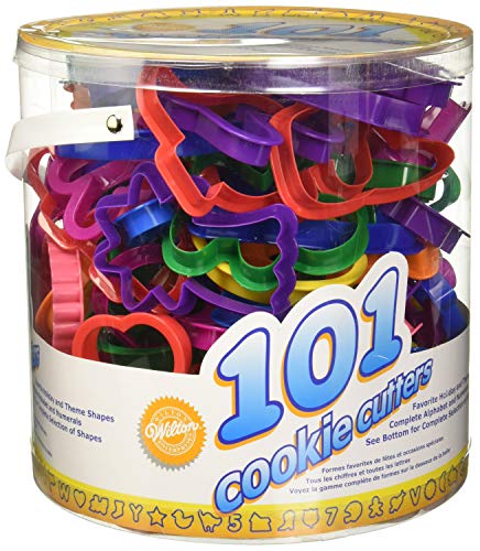 Wilton Pack de 101 cortadores de Galletas, Centimeters Wilton Pack de 101 cortadores de Galletas, Centimeters