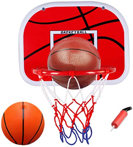 WoBoSen Dentro de Mini Aro de Baloncesto en la Sala de Oficina Mini Baloncesto Junta Niños Deportes de Ocio con Balón y Bomba (Mini Juego de Baloncesto) WoBoSen Dentro de Mini Aro de Baloncesto en la Sala de Oficina Mini Baloncesto Junta Niños Deportes de Ocio con Balón y Bomba (Mini Juego de Baloncesto)