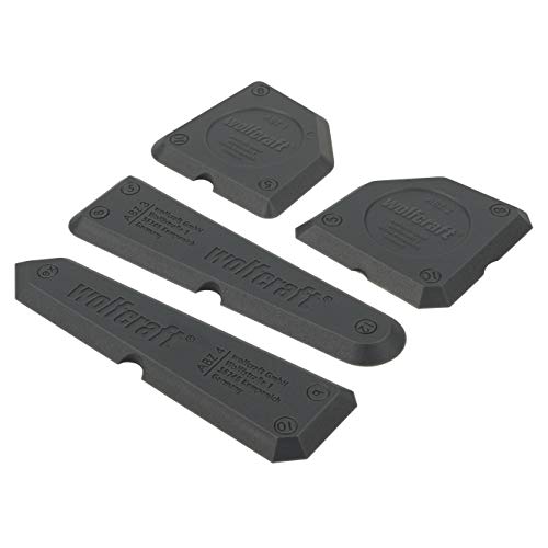 Wolfcraft 4330000 juego de perfilador de juntas de 4 piezas PACK 1 Wolfcraft 4330000 juego de perfilador de juntas de 4 piezas PACK 1