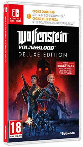 Wolfenstein Youngblood - Edición Deluxe Nintendo Switch Wolfenstein Youngblood - Edición Deluxe Nintendo Switch