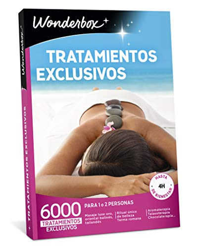 WONDERBOX Caja Regalo -TRATAMIENTOS EXCLUSIVOS- 6.000 experiencias para Dos Personas WONDERBOX Caja Regalo -TRATAMIENTOS EXCLUSIVOS- 6.000 experiencias para Dos Personas