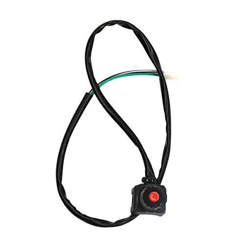 WOVELOT ATV Motocicleta Interruptor de Apagado Dual Sport Dirt Quad Start Cuerno Apagado Interruptor de Parada Botón Botón Moto Accesorios de Coche Universal