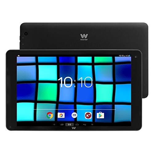 Woxter X-200 Pro - Tablet Android de 10" IPS (3 GB de RAM, Quad Core Cortex A53, 1,3 GHz a 64 bits, HD, Mini HDMI, Android 9.0 PIE, Bluetooth, Wi-FI, 64 GB+Micro-SD), Color Negro Woxter X-200 Pro - Tablet Android de 10" IPS (3 GB de RAM, Quad Core Cortex A53, 1,3 GHz a 64 bits, HD, Mini HDMI, Android 9.0 PIE, Bluetooth, Wi-FI, 64 GB+Micro-SD), Color Negro