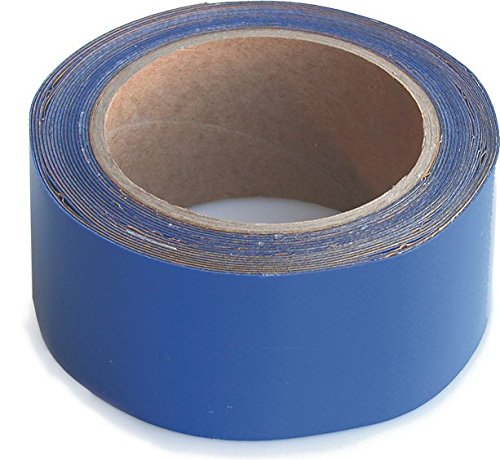 wupsi Cinta de reparación de PVC para todas las lonas y láminas, Azul, 5 Cm X 5 M