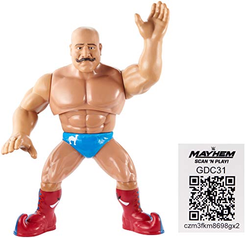 WWE Retro App Hierro Sheik Figura Serie 8 4.5” Lucha Libre Mattel Figura