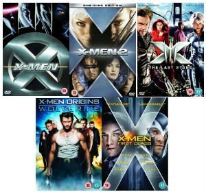 X-Men Complete Collection: X-Men, X-Men 2, The Last Stand, X-Men Origins: Wolverine, First Class by James Marsden