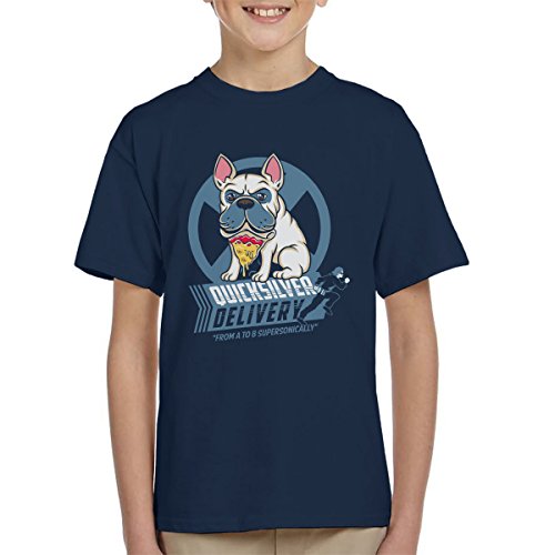 X Men Quicksilver Pizza Dog Kid's T-Shirt