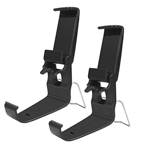 Xbox One Controller Holder, Xbox Phone Mount, Foldable Controller Mobile Phone Holder/Smartphone Cellphone Clamp/Clip for Xbox One/S/X/SteelSeries Nimbus Controllers Xbox One Controller Holder, Xbox Phone Mount, Foldable Controller Mobile Phone Holder/Smartphone Cellphone Clamp/Clip for Xbox One/S/X/SteelSeries Nimbus Controllers